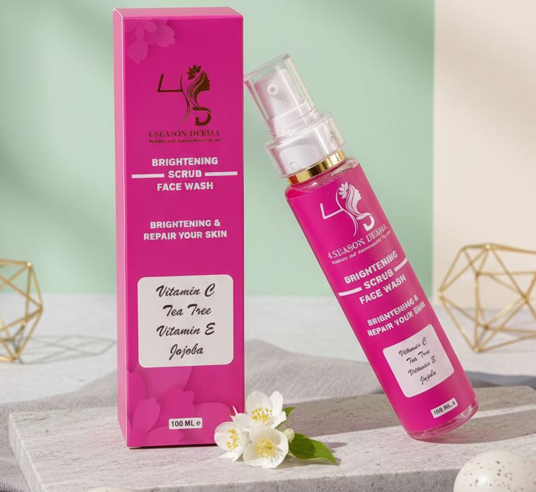 Brightening Scrub Face wash